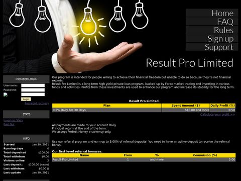 Result Pro Limited